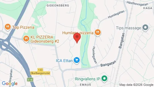 Lägenheter att hyra i Västerås - kort over placeringen