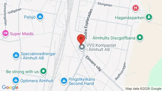 Lägenheter att hyra i Älmhult - Bild från Google Street View