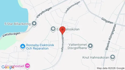 Lägenheter att hyra i Ronneby - Bild från Google Street View