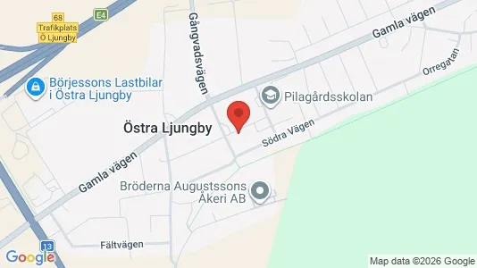 Lägenheter att hyra i Klippan - Bild från Google Street View