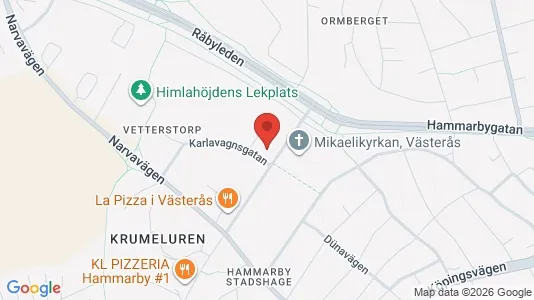 Lägenheter att hyra i Västerås - Bild från Google Street View