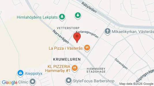 Lägenheter att hyra i Västerås - Bild från Google Street View