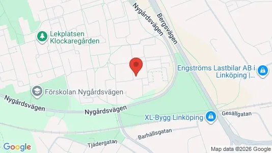 Lägenheter att hyra i Linköping - kort over placeringen