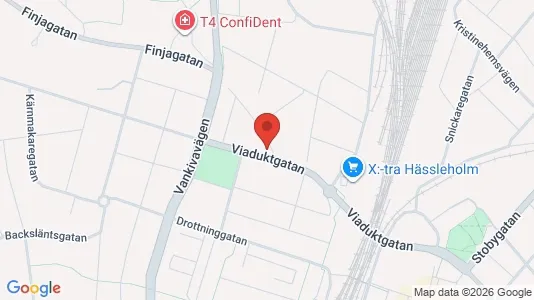 Lägenheter att hyra i Hässleholm - Bild från Google Street View