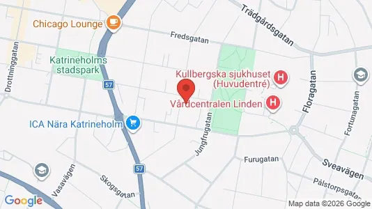 Lägenheter att hyra i Katrineholm - Bild från Google Street View