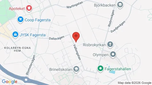 Lägenheter att hyra i Fagersta - Bild från Google Street View