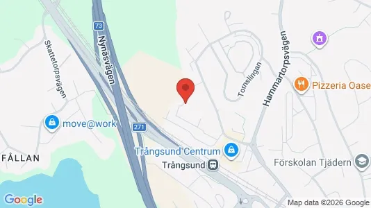 Lägenheter att hyra i Huddinge - Bild från Google Street View
