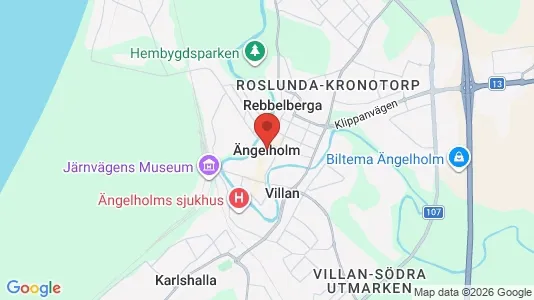 Hus att hyra i Ängelholm - Bild från Google Street View
