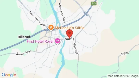Lägenheter att hyra i Säffle - Bild från Google Street View