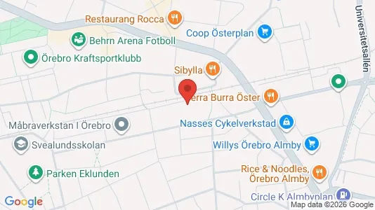 Lägenheter att hyra i Örebro - Bild från Google Street View