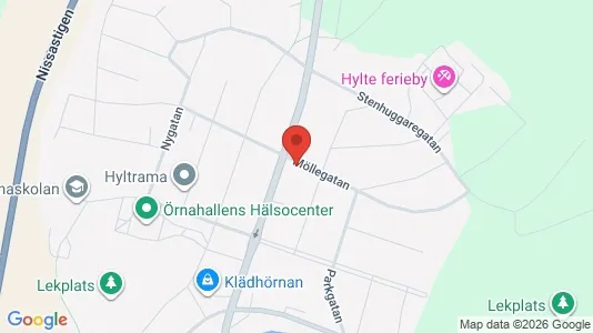 Lägenheter att hyra i Hylte - Bild från Google Street View