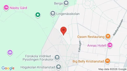 Lägenheter att hyra i Kristianstad - Bild från Google Street View