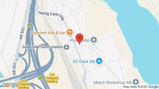 Lägenheter att hyra i Södertälje - Bild från Google Street View
