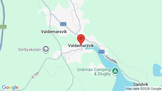 Hus att hyra i Valdemarsvik - Bild från Google Street View