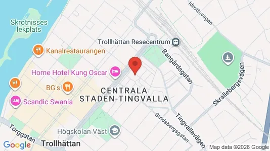 Lägenheter att hyra i Trollhättan - Bild från Google Street View