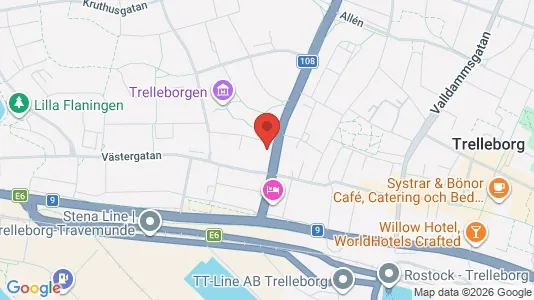 Lägenheter att hyra i Trelleborg - Bild från Google Street View