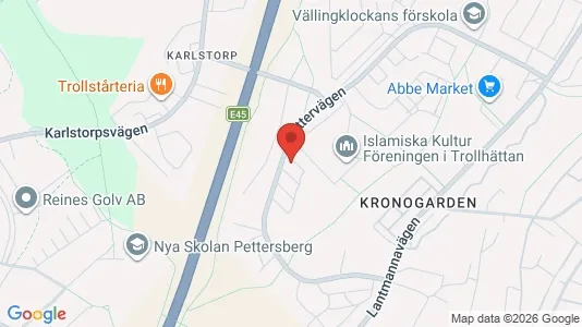 Lägenheter att hyra i Trollhättan - Bild från Google Street View