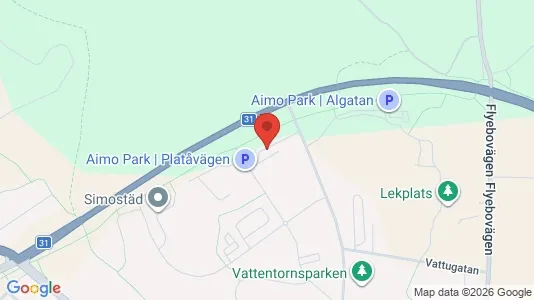 Lägenheter att hyra i Nybro - Bild från Google Street View
