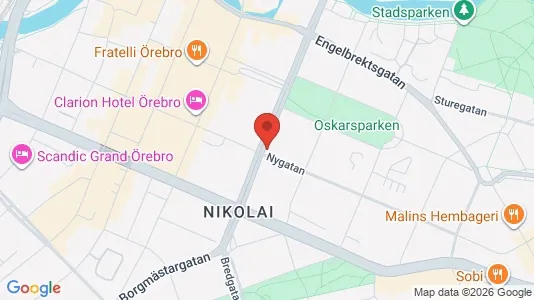 Lägenheter att hyra i Örebro - Bild från Google Street View