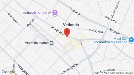 Lägenheter att hyra i Vetlanda - Bild från Google Street View