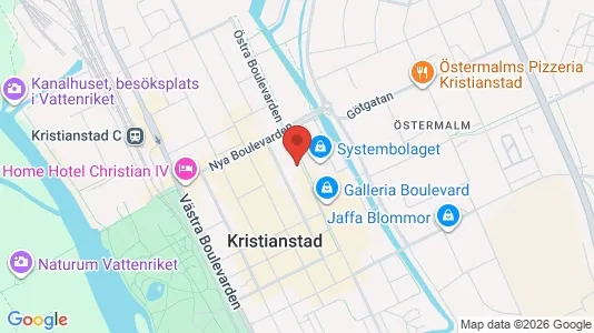 Lägenheter att hyra i Kristianstad - Bild från Google Street View