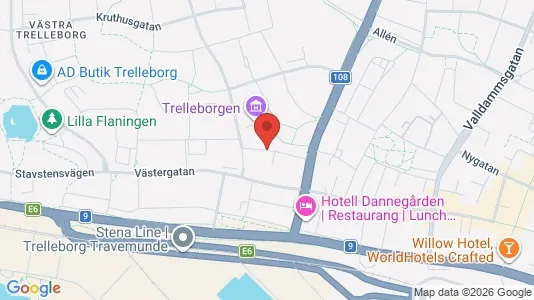 Lägenheter att hyra i Trelleborg - Bild från Google Street View