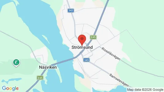Lägenheter att hyra i Strömsund - Bild från Google Street View