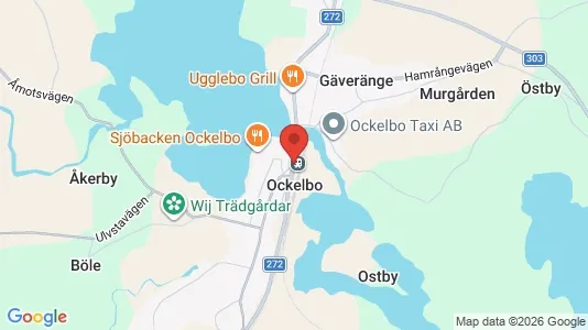 Lägenheter att hyra i Ockelbo - Bild från Google Street View