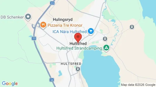 Lägenheter att hyra i Hultsfred - Bild från Google Street View