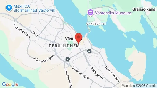 Lägenheter att hyra i Västervik - Bild från Google Street View