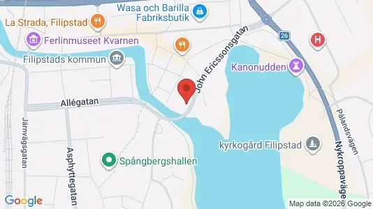 Lägenheter att hyra i Filipstad - Bild från Google Street View
