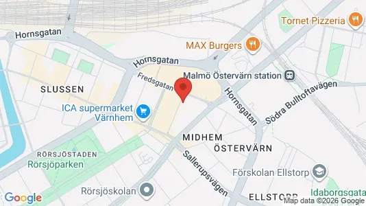 Lägenheter att hyra i Malmö Centrum - Bild från Google Street View