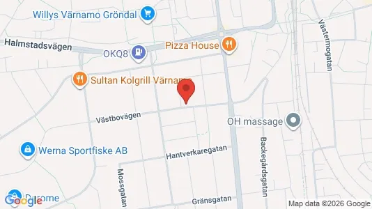 Lägenheter att hyra i Värnamo - Bild från Google Street View