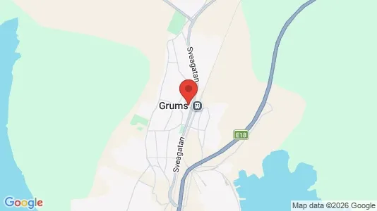 Hus att hyra i Grums - Bild från Google Street View
