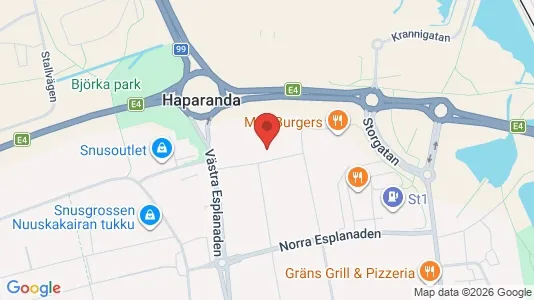 Lägenheter att hyra i Haparanda - Bild från Google Street View