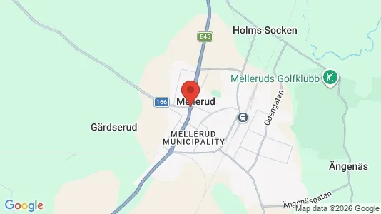 Hus att hyra i Mellerud - Bild från Google Street View