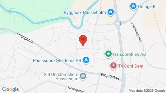 Lägenheter att hyra i Hässleholm - Bild från Google Street View