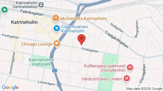 Lägenheter att hyra i Katrineholm - Bild från Google Street View