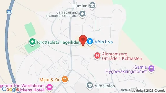 Lägenheter att hyra i Fagersta - Bild från Google Street View