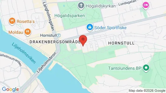 Lägenheter att hyra i Södermalm - kort over placeringen