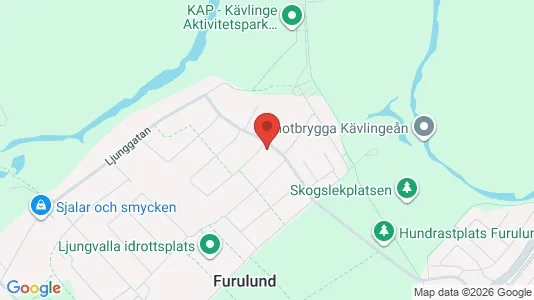 Lägenheter att hyra i Kävlinge - kort over placeringen