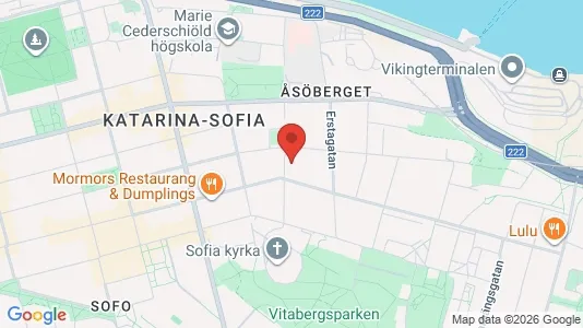 Lägenheter att hyra i Södermalm - kort over placeringen