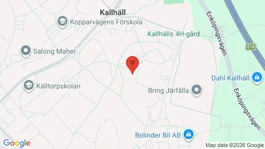 Lägenheter att hyra i Järfälla - kort over placeringen