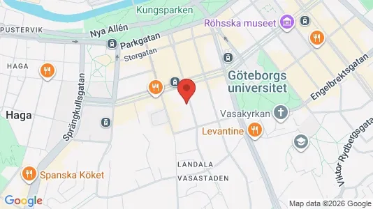 Lägenheter att hyra i Vasastan - kort over placeringen