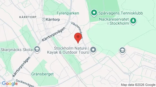 Lägenheter att hyra i Söderort - kort over placeringen