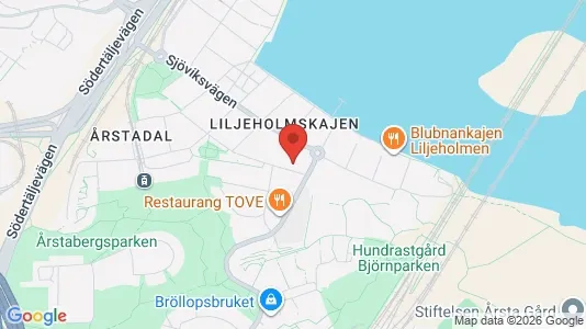 Lägenheter att hyra i Södermalm - kort over placeringen