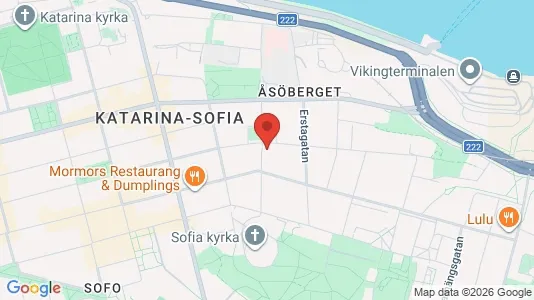 Lägenheter att hyra i Södermalm - kort over placeringen