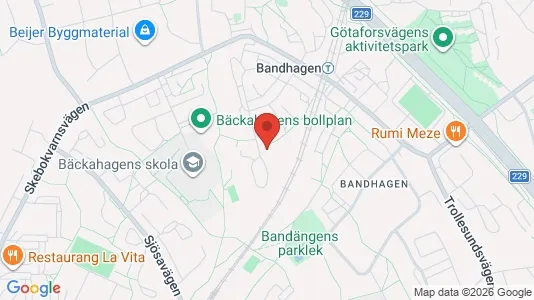 Lägenheter att hyra i Söderort - kort over placeringen