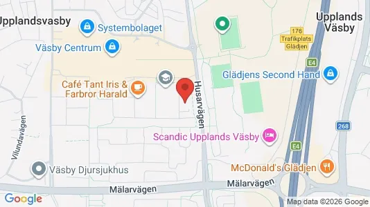 Lägenheter att hyra i Upplands Väsby - Bild från Google Street View