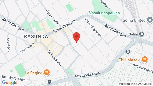 Lägenheter att hyra i Solna - Bild från Google Street View